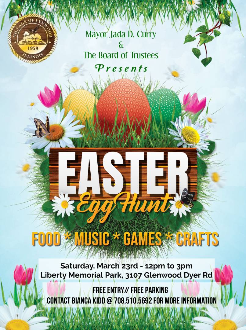 Easter Egg Hunt Flyer or Poster Template (1) - Copy